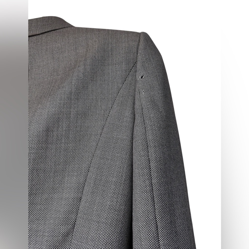 Alexander McQueen Asymmetrical Draped Gray Blazer - Picture 9 of 14